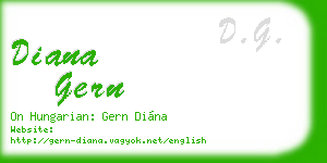 diana gern business card